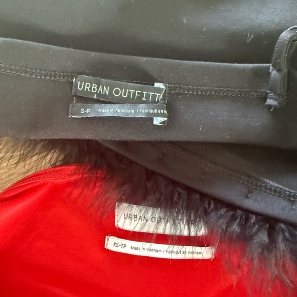 Urban Outfitters Black and Red going out Tops - Picture 3 of 4